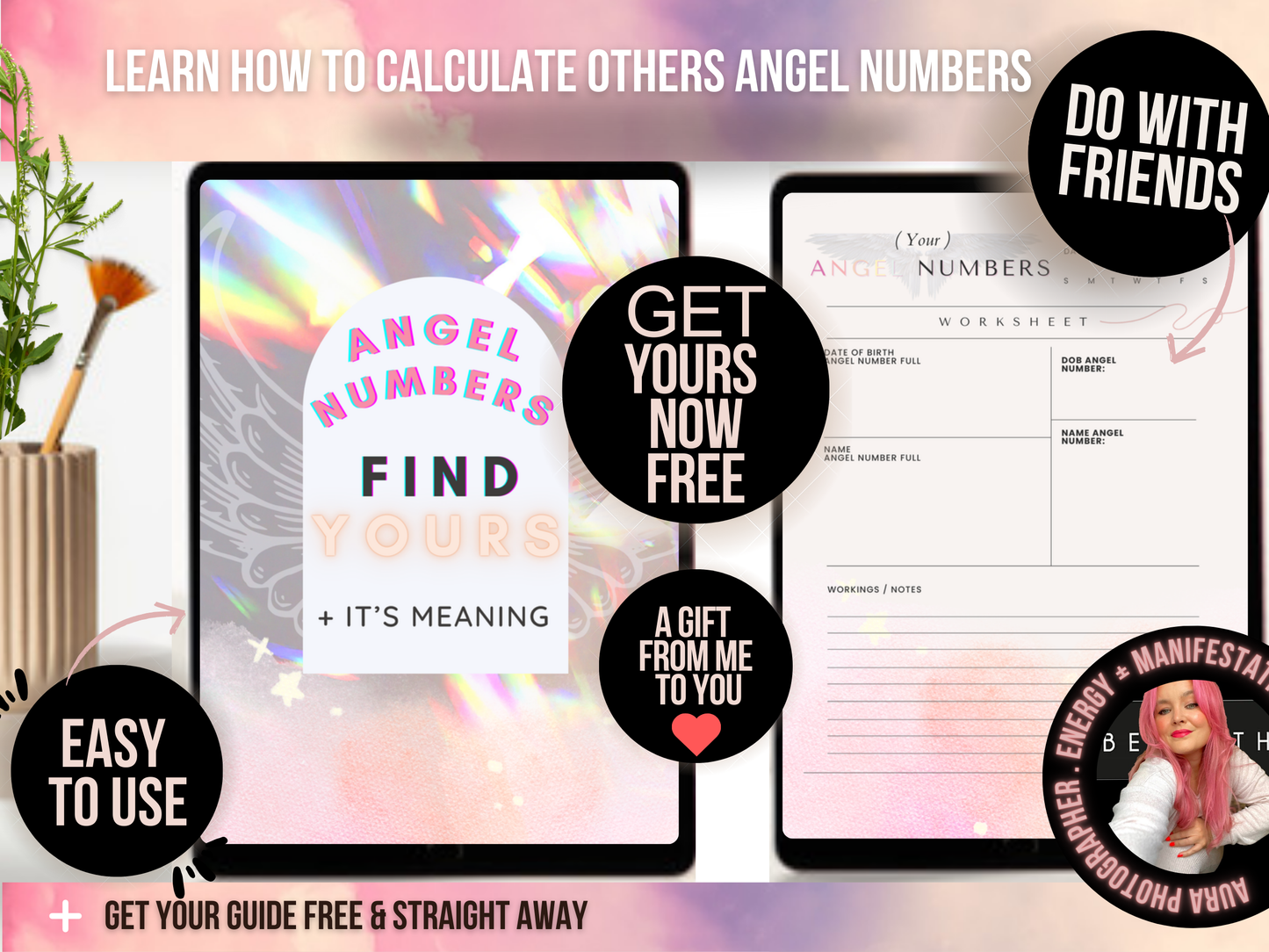 Learn how to calculate others angel numbers from their date of birth or name