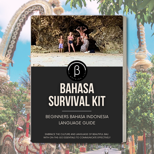 A Family BALI Bahasa Guide - Our Language Survival Kit