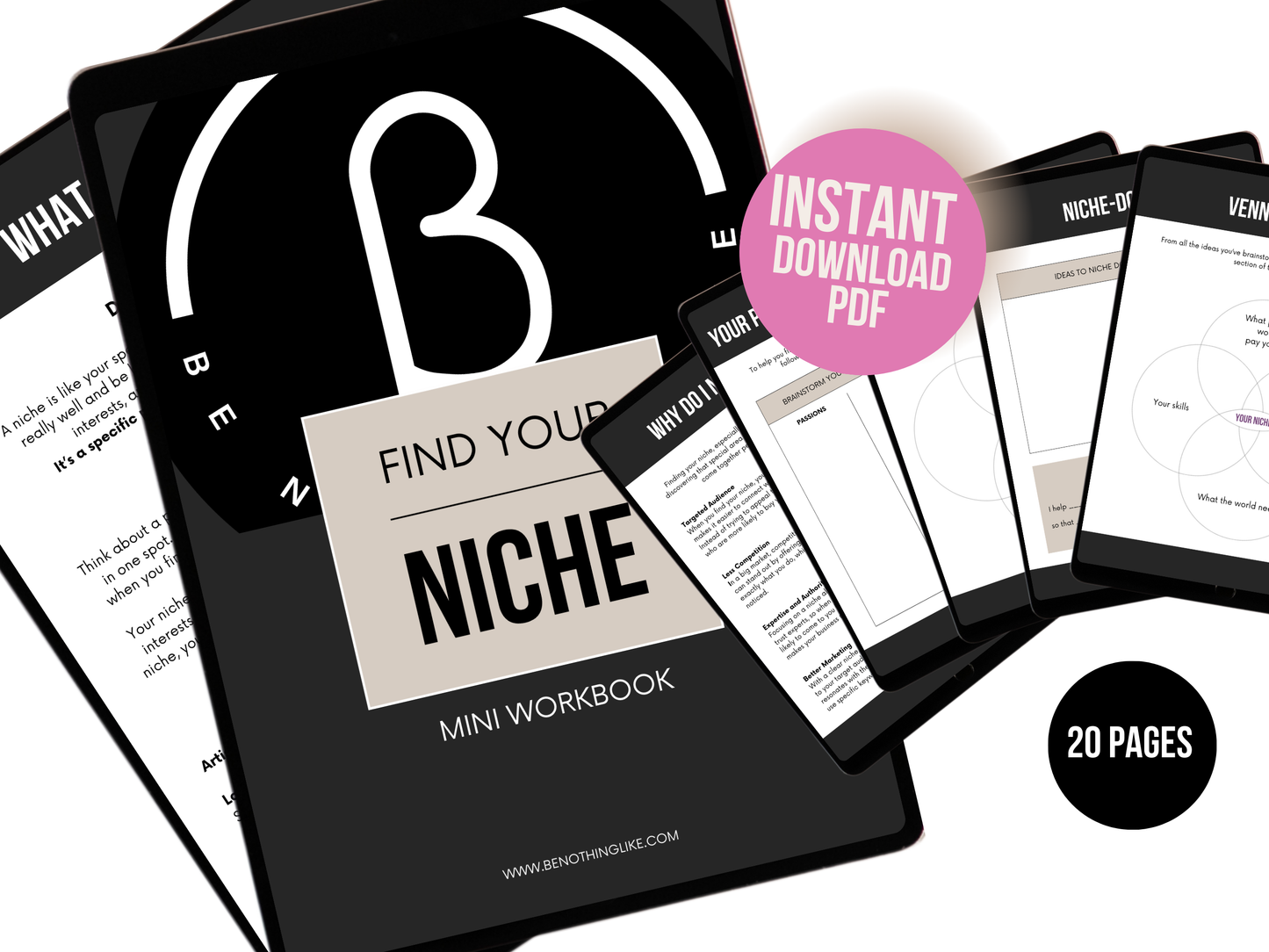 Niching Down | The MiniBook How to Find Your Niche