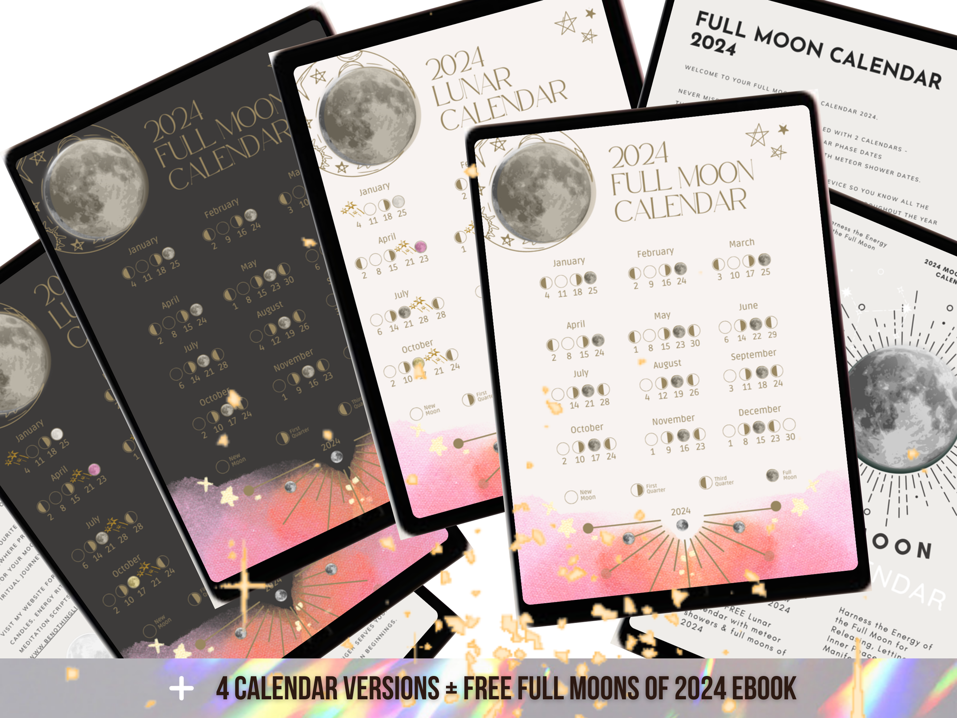 2024 Full Moon Lunar Calendar