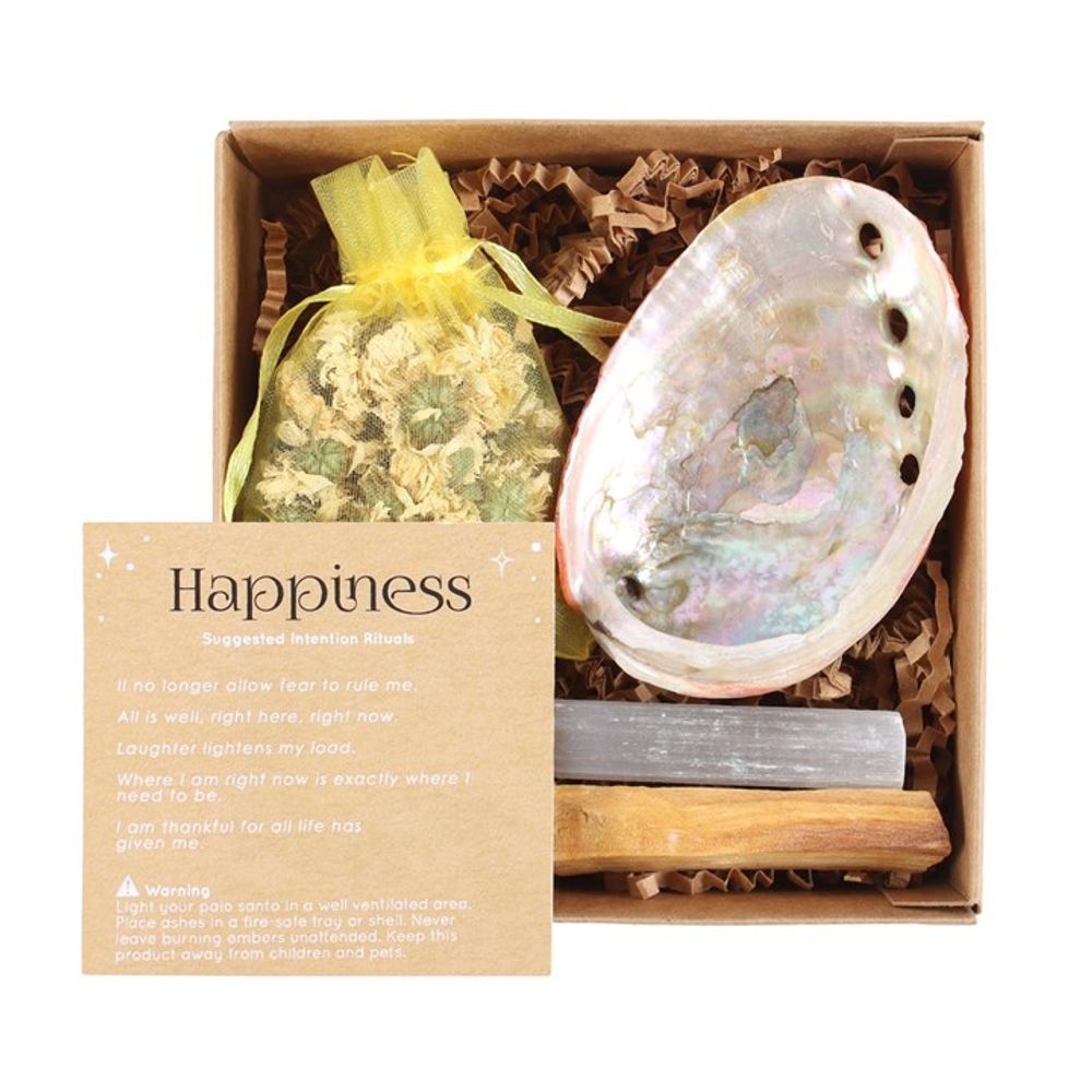 Herbal Happiness, Gratitude + Positive Energy Ritual Spell Kit