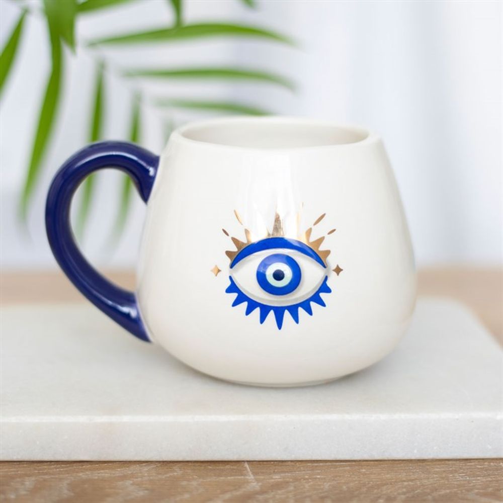 Allsehendes Auge - Runde Tasse