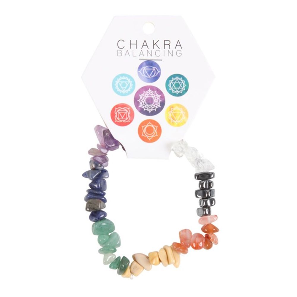 harmonising and rebalancing crystal chakra bracelet