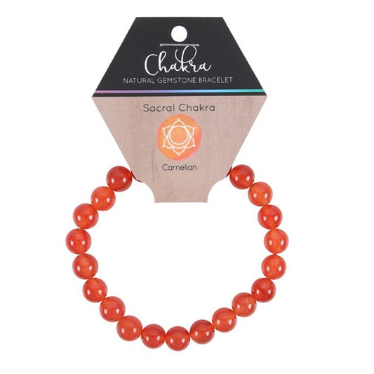 Sakralchakra-Karneol-Edelsteinarmband