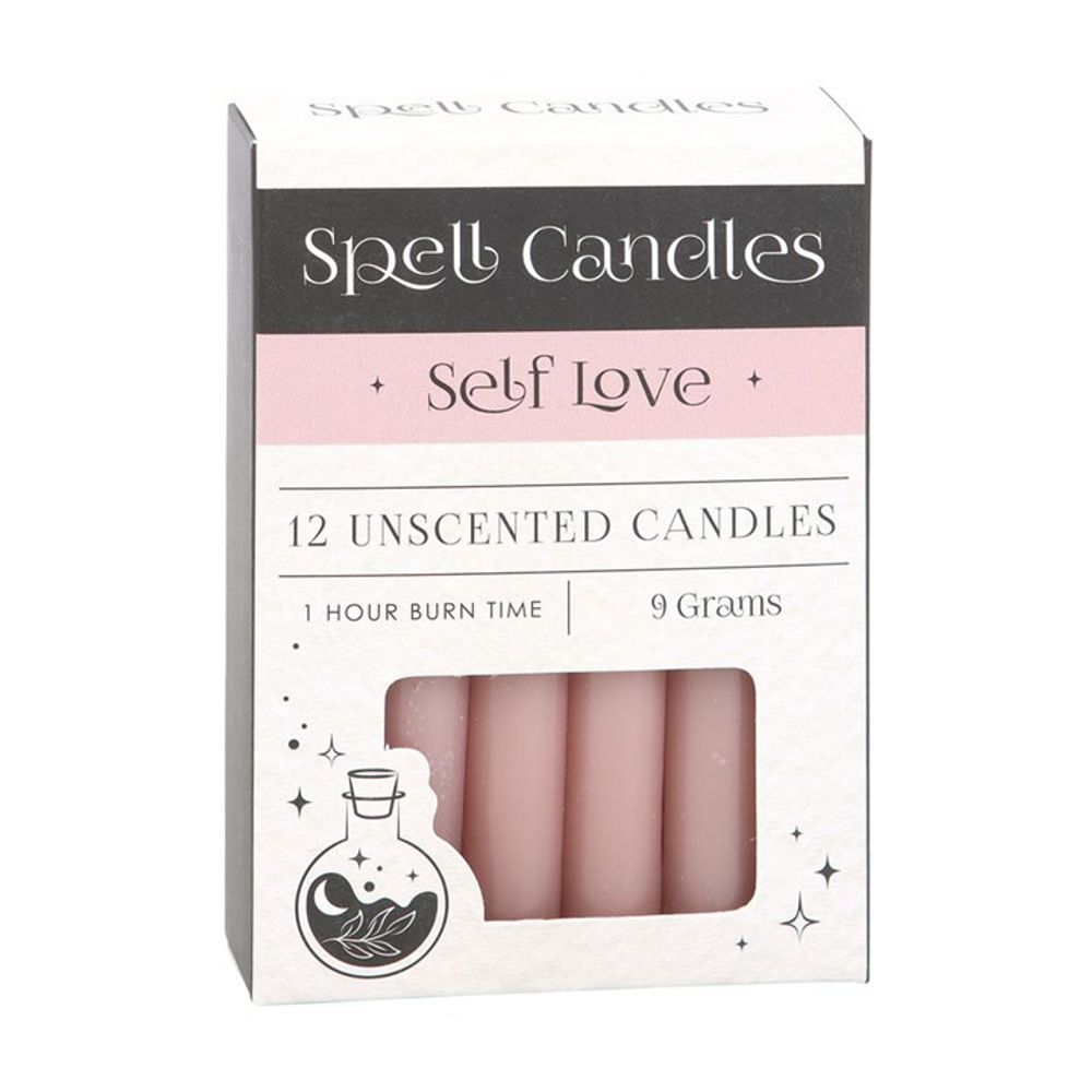 Manifest Love Pack of 12 Self Love Spell Candles