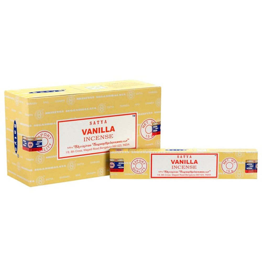 Large Pack Vanilla Incense Sticks by Satya