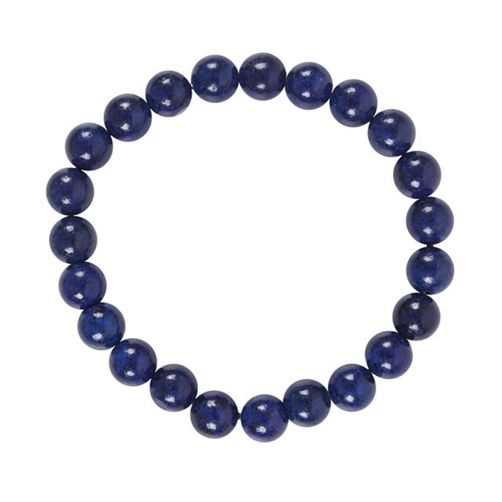 Halschakra Lapislazuli Edelsteinarmband