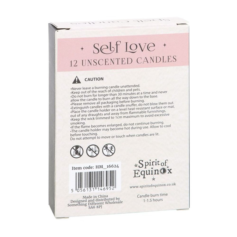 Manifest Love Pack of 12 Self Love Spell Candles