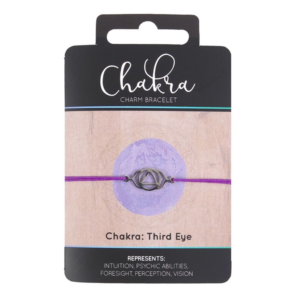 Drittes Auge Chakra Charm Armband