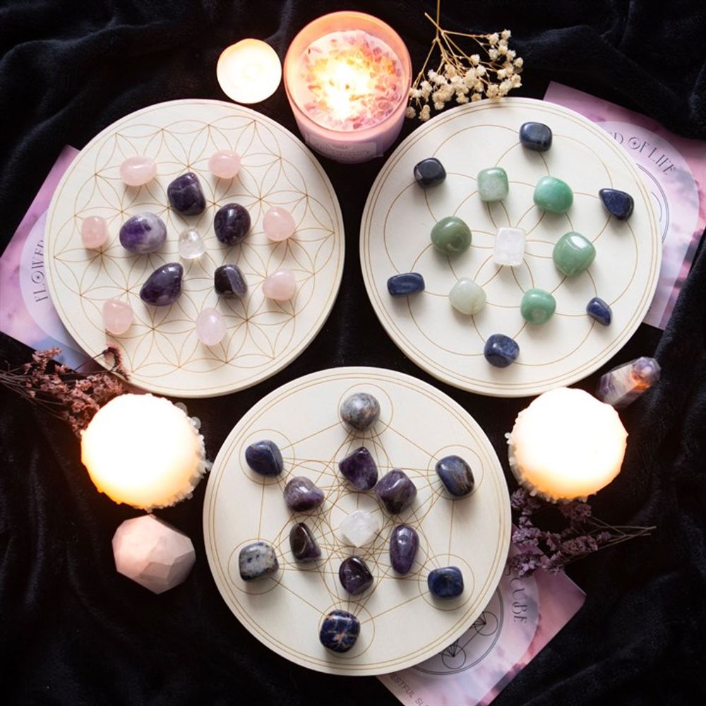 Metatron's Cube 13 Crystal Grid Set