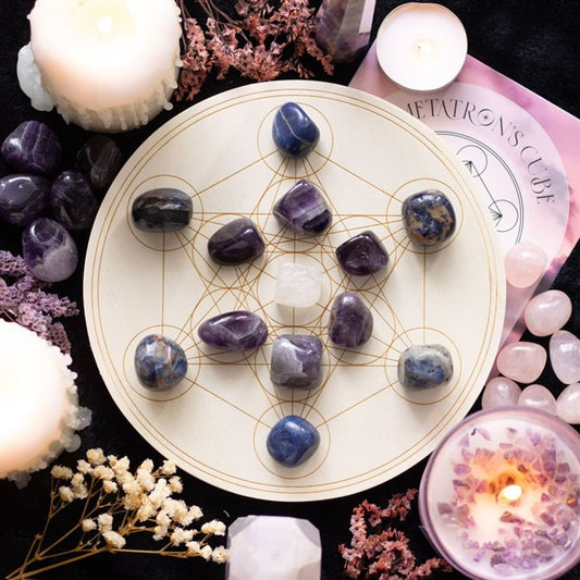 Metatron's Cube 13 Crystal Grid Set