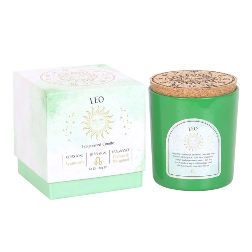 Ignite good vibes for those born between July 23 and August 22 with this fabulous Leo zodiac candle.&nbsp;