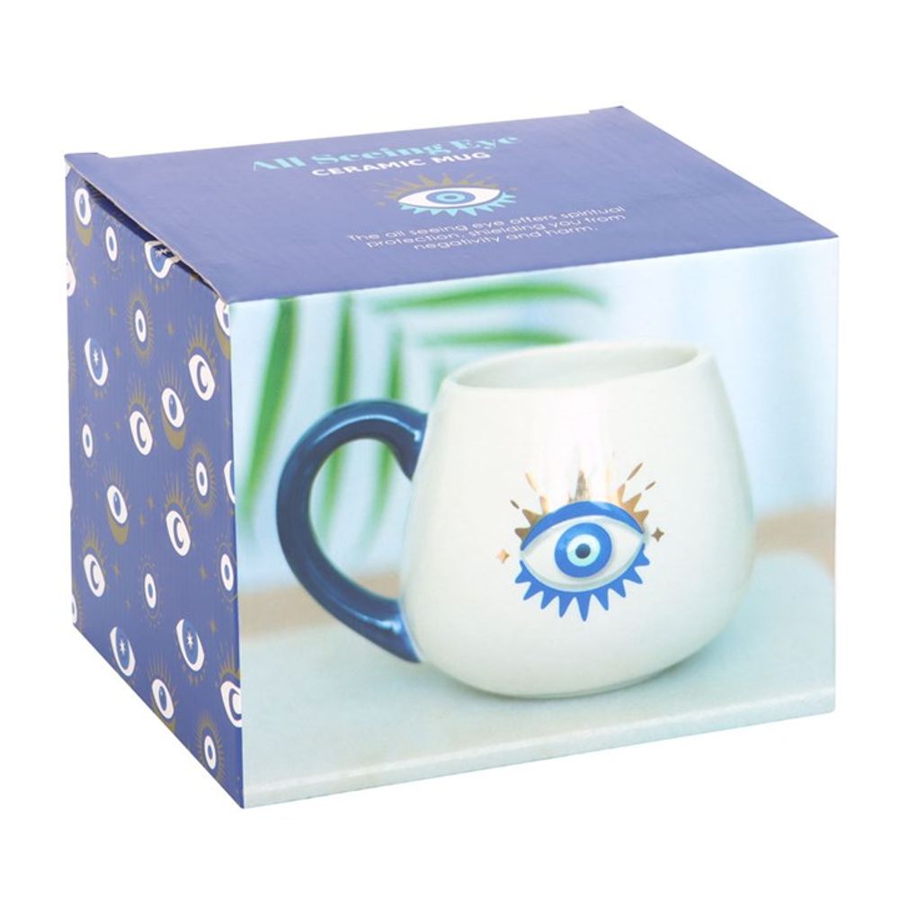 Allsehendes Auge - Runde Tasse