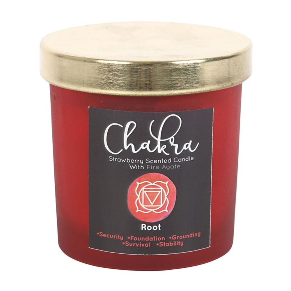 Order your Strawberry Root Chakra Candle online today