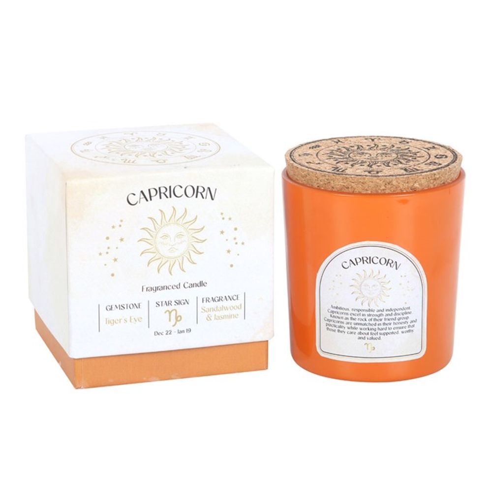 Spread good vibes to those born between December 22 and January 19 with this gorgeous Capricorn candle.