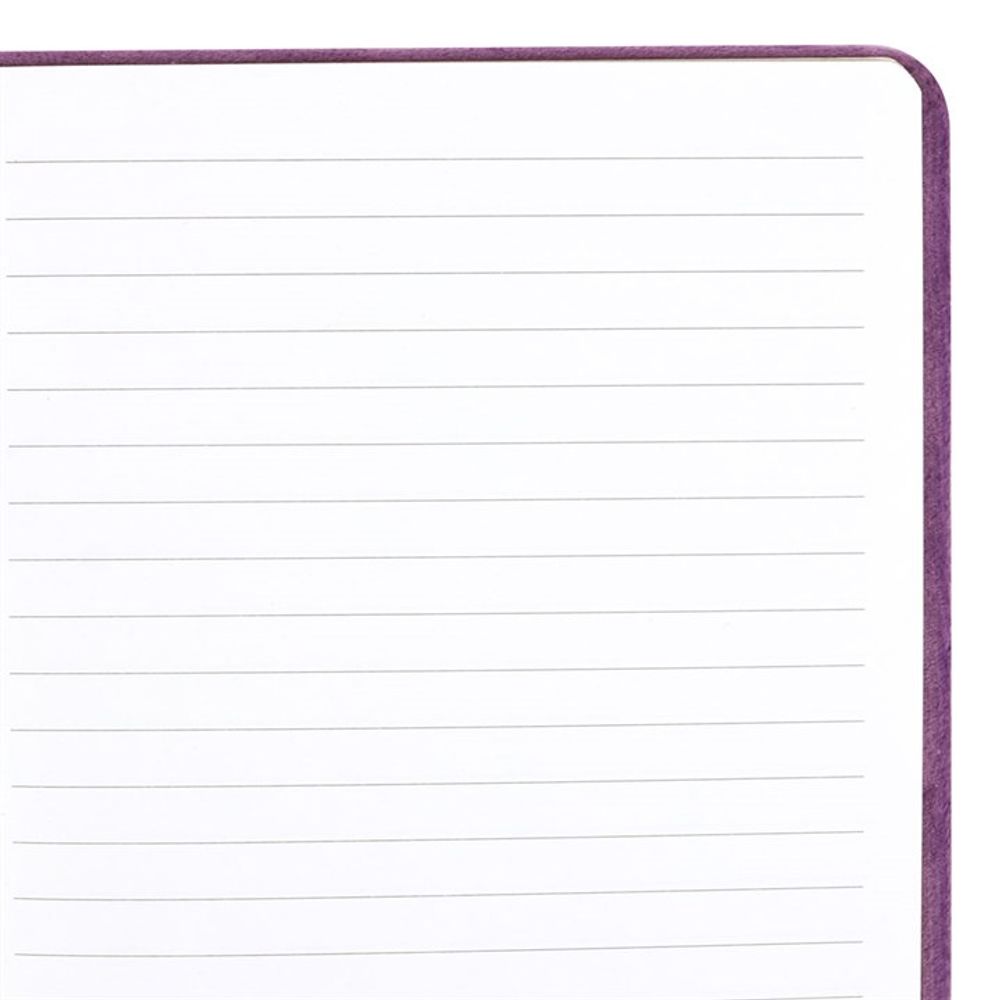 Star Sign Constellation Velvet Notebook