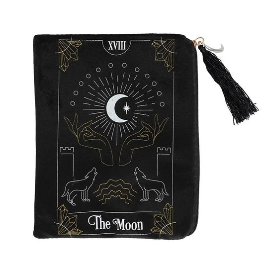 La carta del Tarot de la Luna Bolsa con cremallera