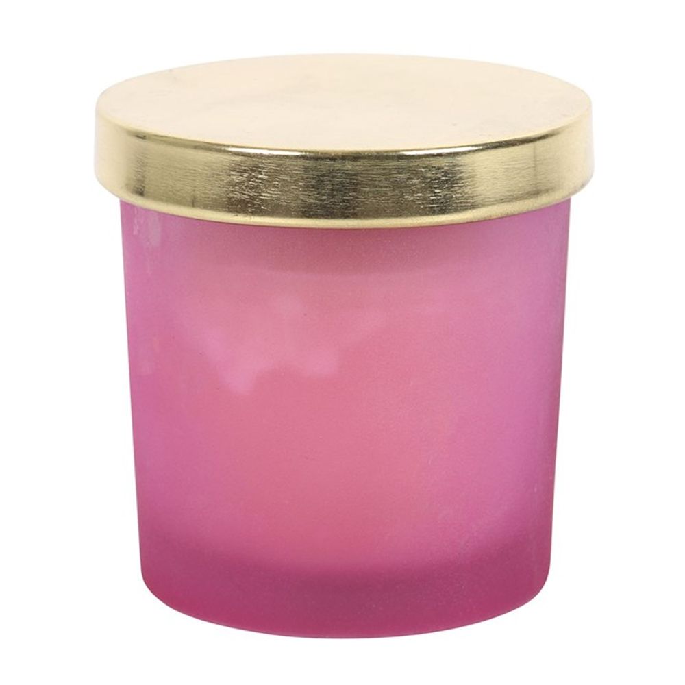 Crown Chakra Balancing Blackberry Crystal Candle