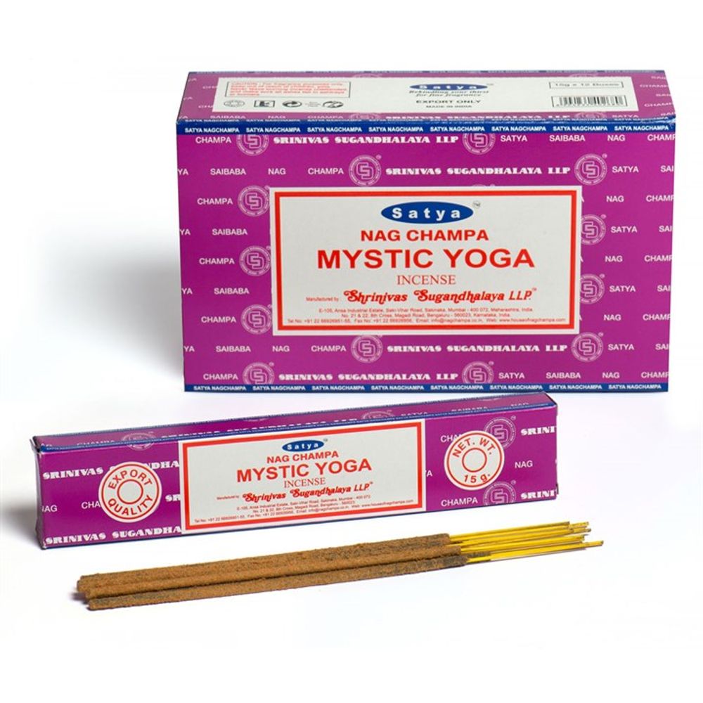 Nag Champa Mystic Yoga Incense Sticks by Satya